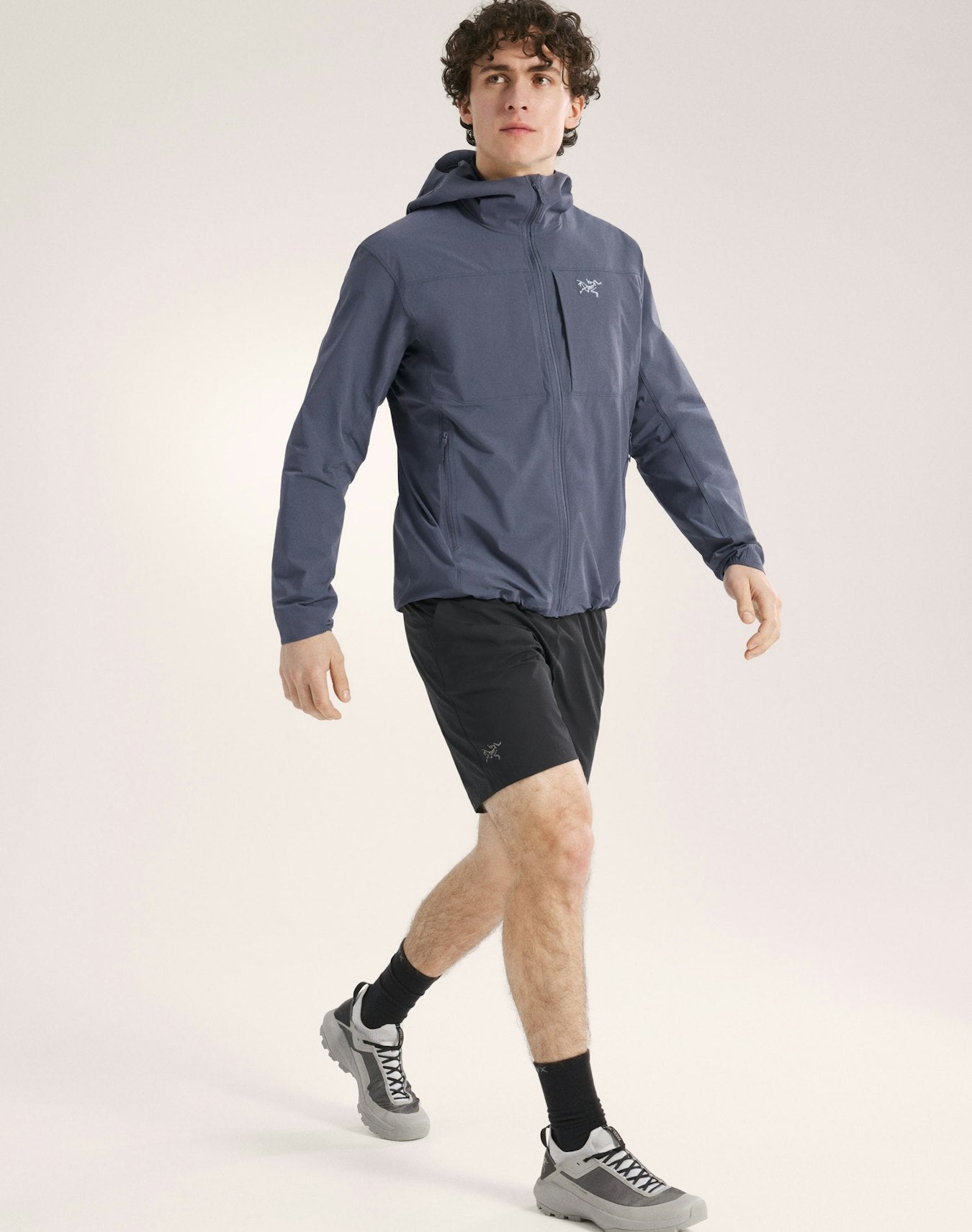 GAMMA lightweight hooded jacket