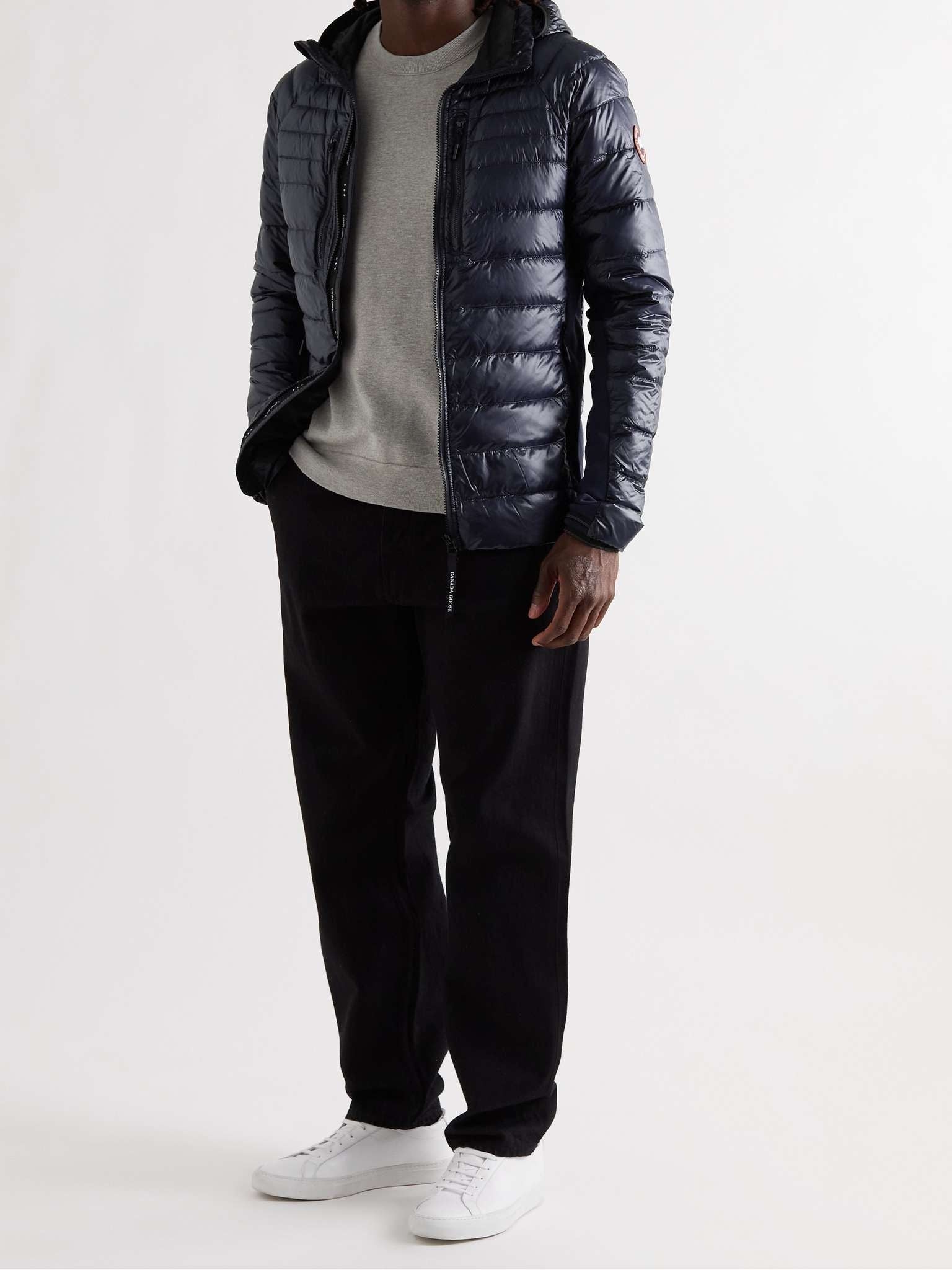 Hybridge Lite Slim-Fit Quilted Shell Hooded Down Jacket